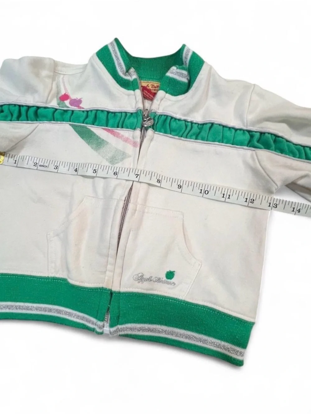 Authentic vintage mid-2000s Apple Bottoms children's full-zip track jacket